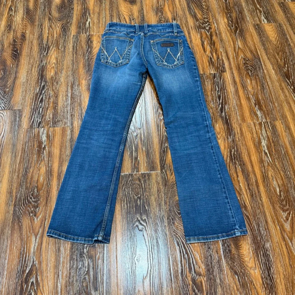 Wrangler Riding Work Jeans Womens 3x30 Blue Medium Wash Bootcut 1009MWZMS
